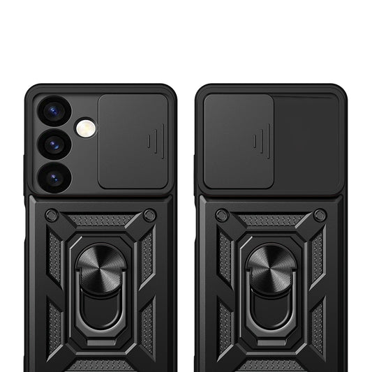 Hülle für Samsung Galaxy S24 FE S721, Techsuit, CamShield, Blau