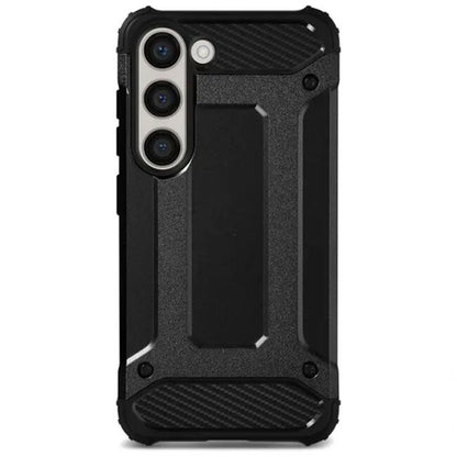 Coque pour Samsung Galaxy S24 FE S721, Techsuit, Hybrid Armor, Noire