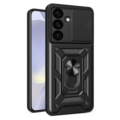 Custodia per Samsung Galaxy S24+ S926, Techsuit, CamShield, Nera