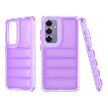 Coque pour Samsung Galaxy S24+ S926, Techsuit, Wave Shield, Violet