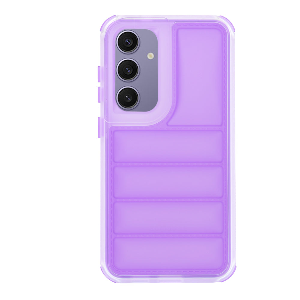 Coque pour Samsung Galaxy S24+ S926, Techsuit, Wave Shield, Violet