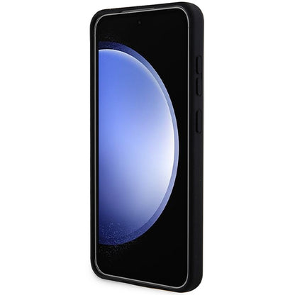 Étui pour Samsung Galaxy S24 S921, Karl Lagerfeld, Silicone Ikonik NFT, Noir