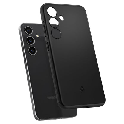 Custodia per Samsung Galaxy S24 S921, Spigen, Thin Fit, Nera ACS07341