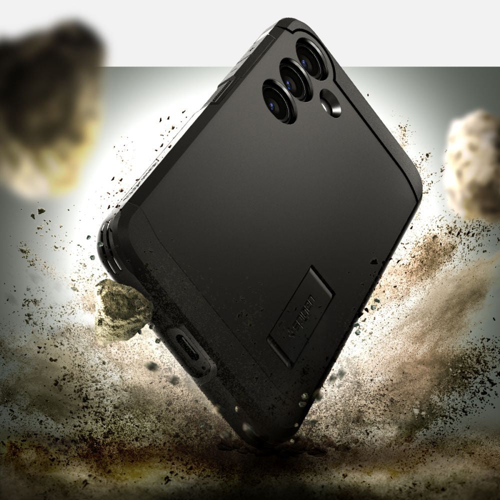Custodia per Samsung Galaxy S24 S921, Spigen, Tough Armor, Nera ACS07355