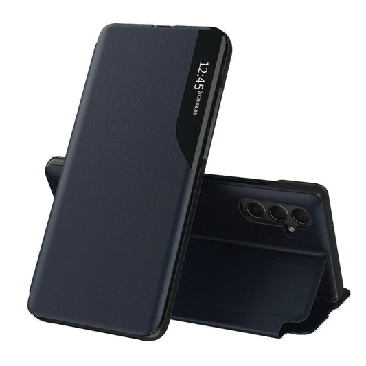 Coque pour Samsung Galaxy S24 S921, Techsuit, eFold, Bleu Foncé