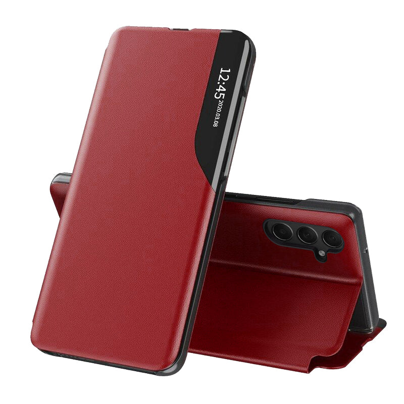 Coque pour Samsung Galaxy S24 S921, Techsuit, eFold, Rouge