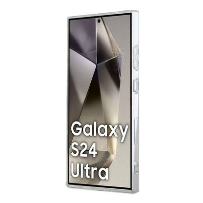 Custodia per Samsung Galaxy S24 Ultra S928, Karl Lagerfeld, IML Luxury Choupette, Trasparente