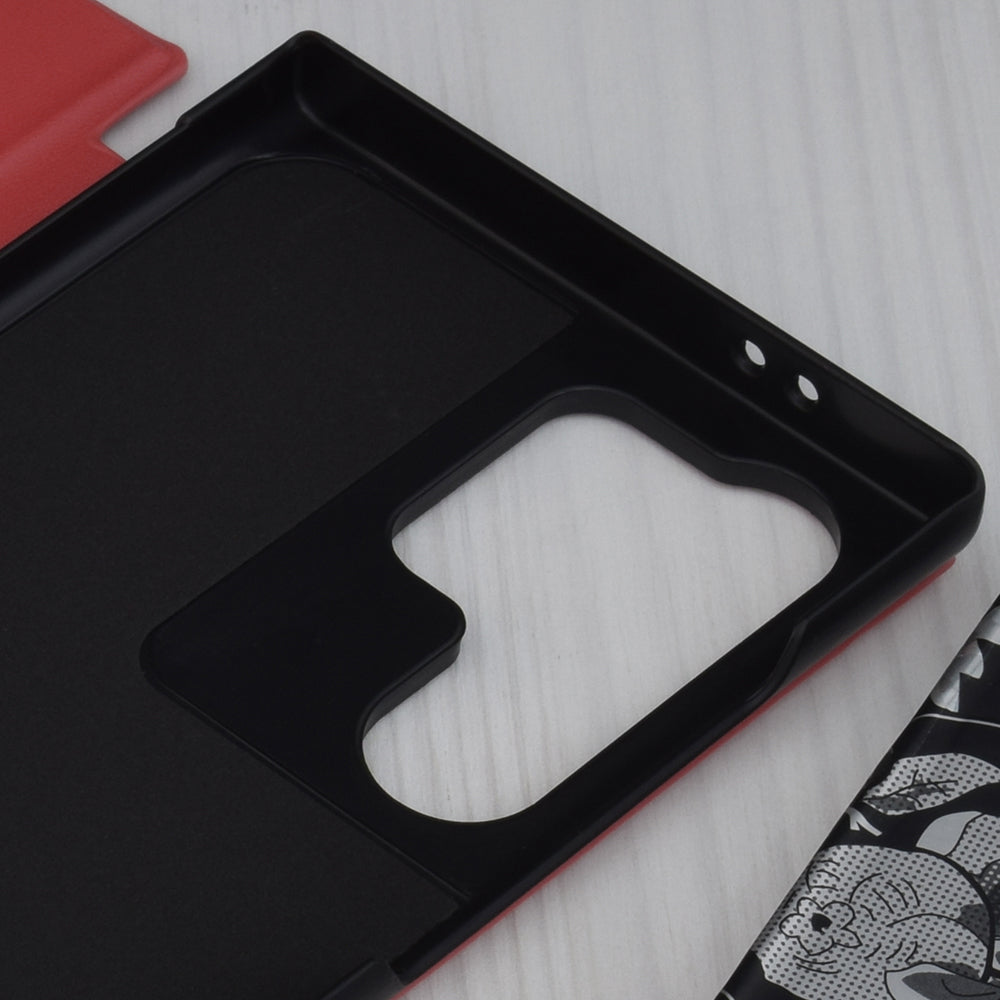 Coque pour Samsung Galaxy S24 Ultra S928, Techsuit, eFold, Rouge