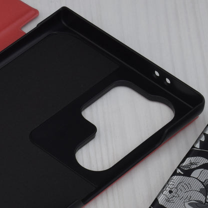 Coque pour Samsung Galaxy S24 Ultra S928, Techsuit, eFold, Rouge