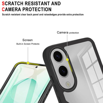 Custodia per Samsung Galaxy S25 Edge S937, Techsuit, ColorVerse 360, Blu
