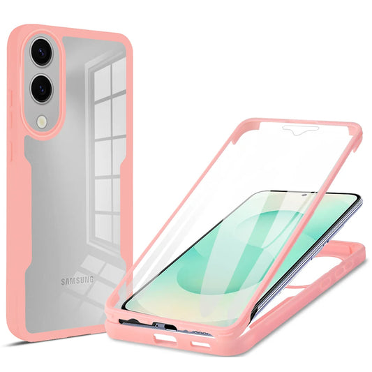 Custodia per Samsung Galaxy S25 Edge S937, Techsuit, ColorVerse 360, Rosa