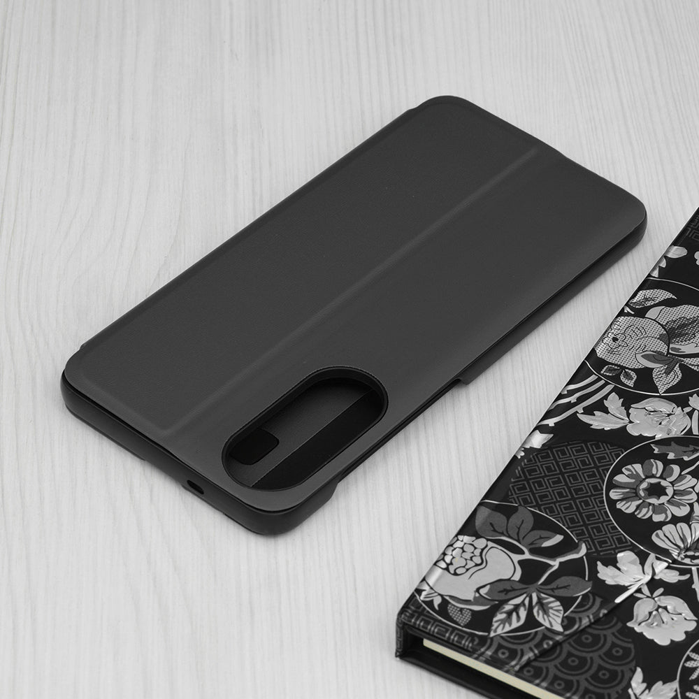 Custodia per Samsung Galaxy S25 Edge S937, Techsuit, eFold, Nera