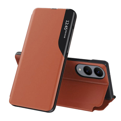 Hülle für Samsung Galaxy S25 Edge S937, Techsuit, eFold, Orange