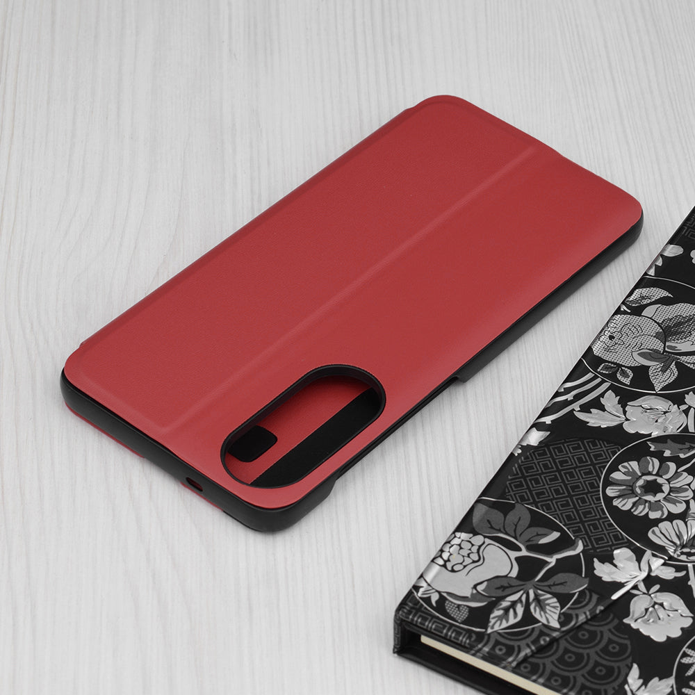 Hülle für Samsung Galaxy S25 Edge S937, Techsuit, eFold, Rot