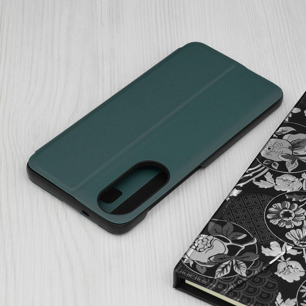 Coque pour Samsung Galaxy S25 Edge S937, Techsuit, eFold, Vert