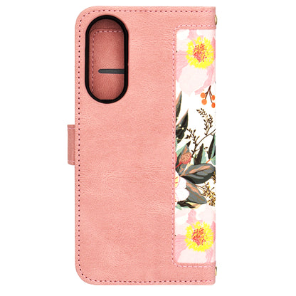 Coque pour Samsung Galaxy S25 Edge S937, Techsuit, FlipCraft, Rose