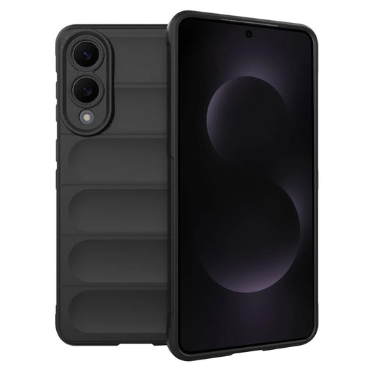 Coque pour Samsung Galaxy S25 Edge S937, Techsuit, Magic Shield, Noire