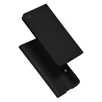 Custodia per Samsung Galaxy S25 Edge S937, Techsuit, Magskin Book, Nera