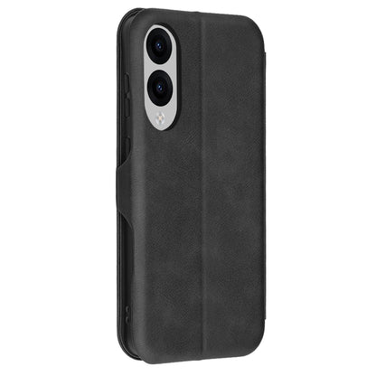 Custodia per Samsung Galaxy S25 Edge S937, Techsuit, Safe Wallet Plus, Nera