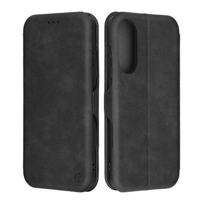 Custodia per Samsung Galaxy S25 Edge S937, Techsuit, Safe Wallet Plus, Nera