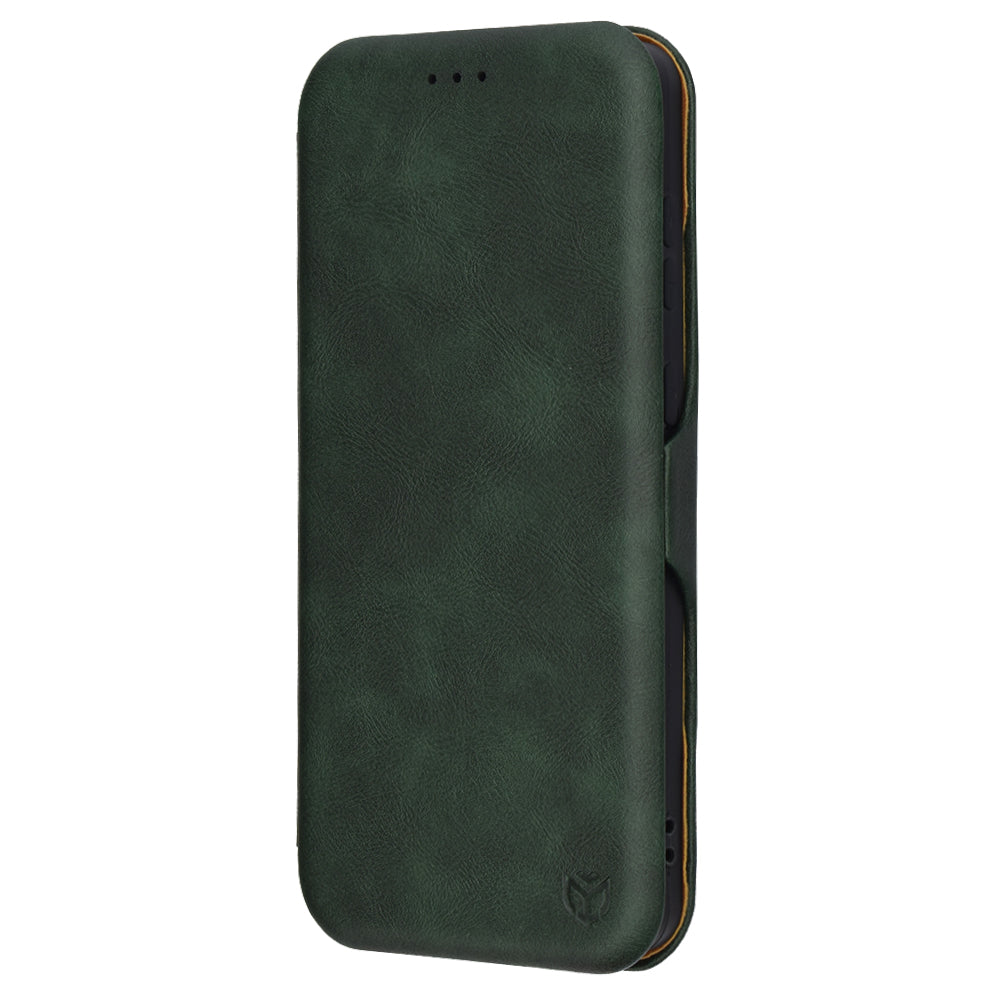 Custodia per Samsung Galaxy S25 Edge S937, Techsuit, Safe Wallet Plus, Verde