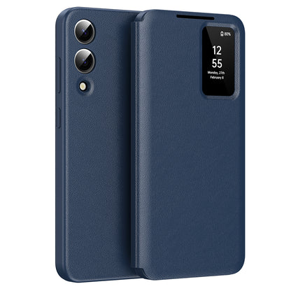 Hülle für Samsung Galaxy S25 Edge S937, Techsuit, SmartView, Blau