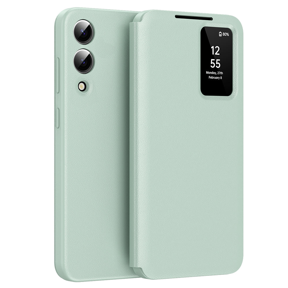 Coque pour Samsung Galaxy S25 Edge S937, Techsuit, SmartView, Vert
