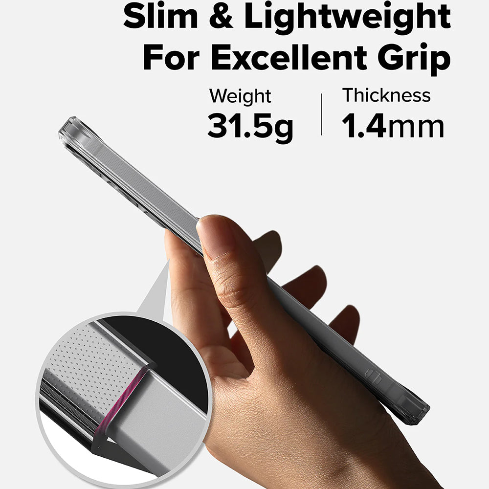 Custodia per Samsung Galaxy S25 FE, Ringke, Fusion, Trasparente