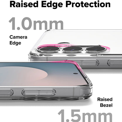 Custodia per Samsung Galaxy S25 FE, Ringke, Fusion, Trasparente