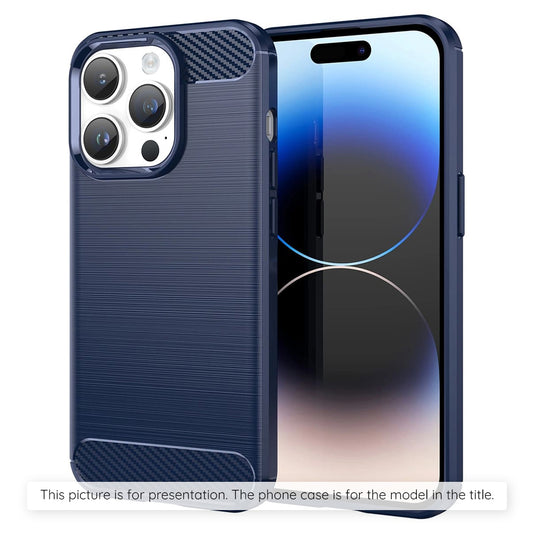 Coque pour Samsung Galaxy S25 FE, Techsuit, Carbone, Bleue