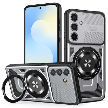 Coque pour Samsung Galaxy S25 FE, Techsuit, RuggedCam, Gris