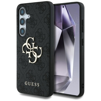Custodia per Samsung Galaxy S25+ S936, Guess, 4G Big Logo, Nera