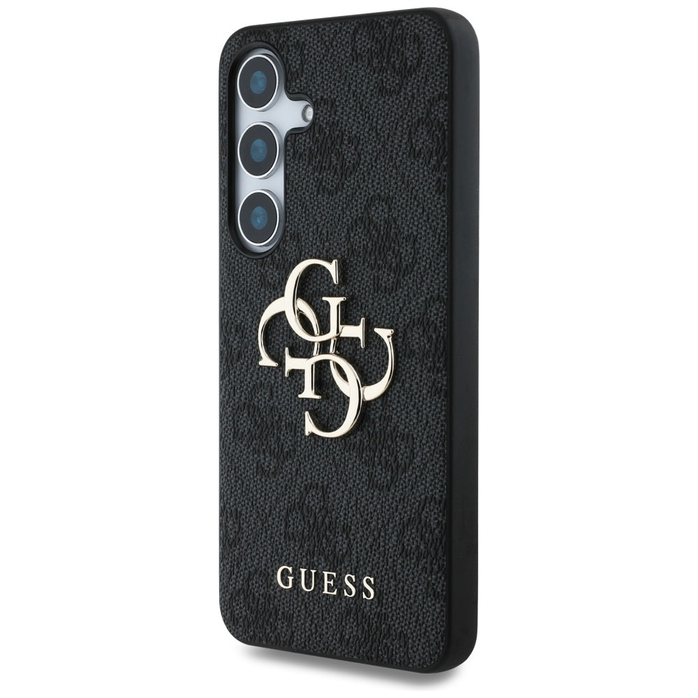 Custodia per Samsung Galaxy S25+ S936, Guess, 4G Big Logo, Nera