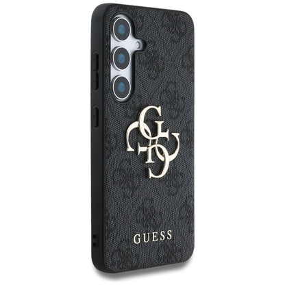 Custodia per Samsung Galaxy S25+ S936, Guess, 4G Big Logo, Nera