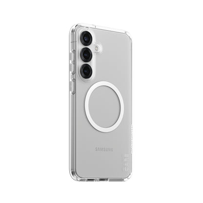 Hülle für Samsung Galaxy S25+ S936, PanzerGlass, Care Urban Combat, Transparent Weiß
