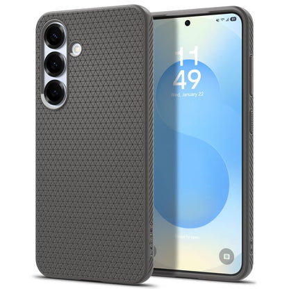 Étui pour Samsung Galaxy S25+ S936, Spigen, Liquid Air, Gris ACS08980