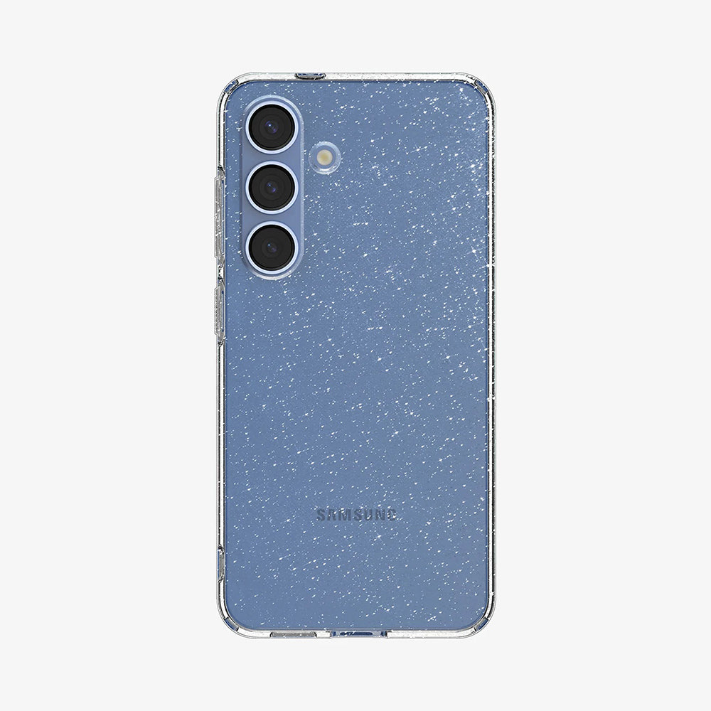 Étui pour Samsung Galaxy S25+ S936, Spigen, Liquid Crystal Glitter, Transparent