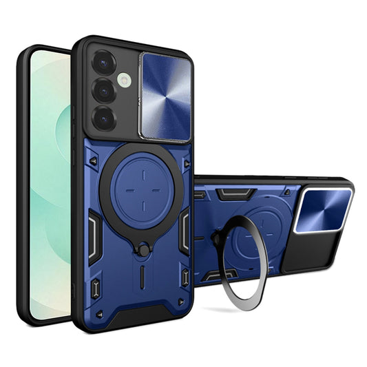 Coque pour Samsung Galaxy S25+ S936, Techsuit, CamGuard Pro, Bleue