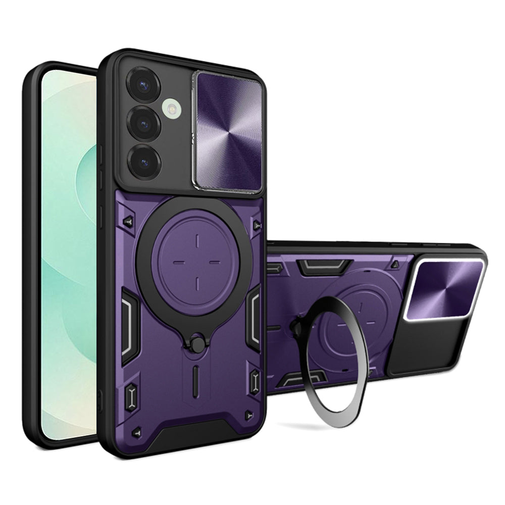Custodia per Samsung Galaxy S25+ S936, Techsuit, CamGuard Pro, Viola