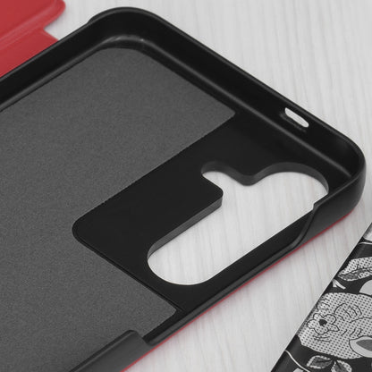 Custodia per Samsung Galaxy S25+ S936, Techsuit, eFold, Rossa