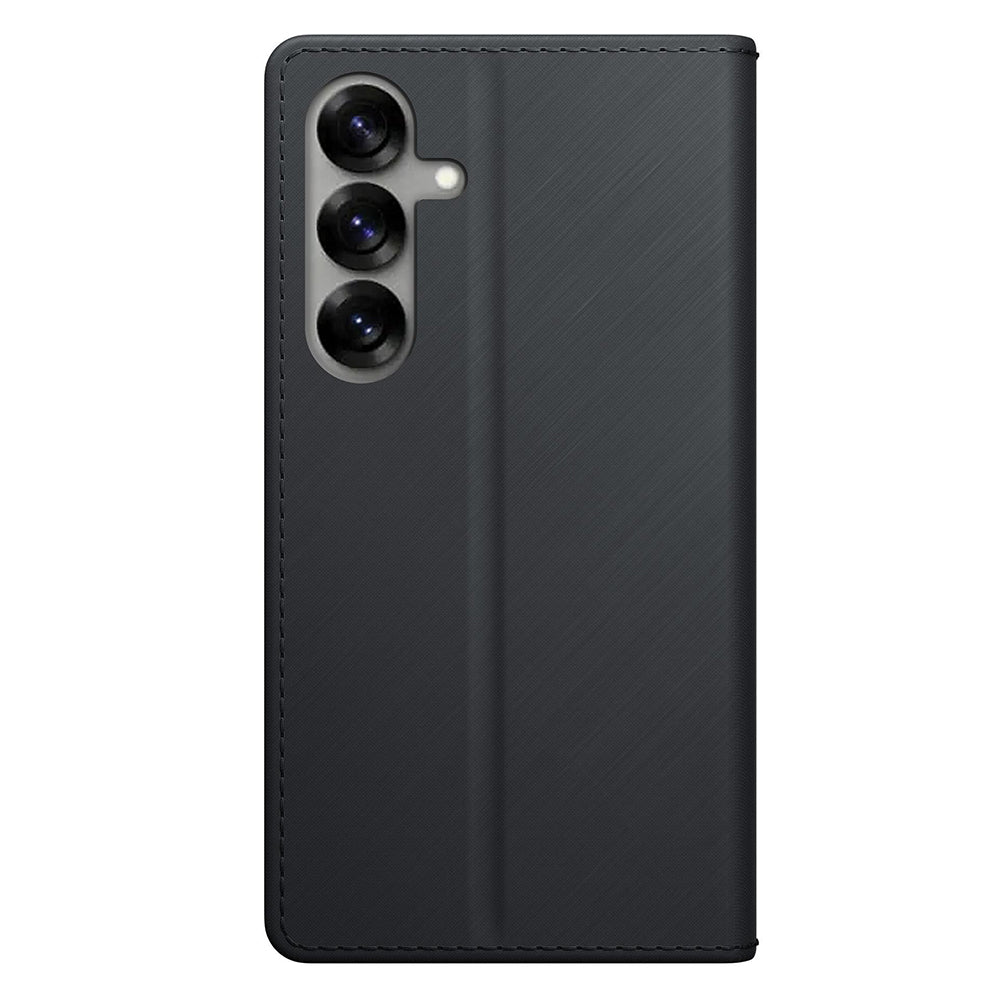 Coque pour Samsung Galaxy S25 S931, 3MK, Portefeuille, Noire