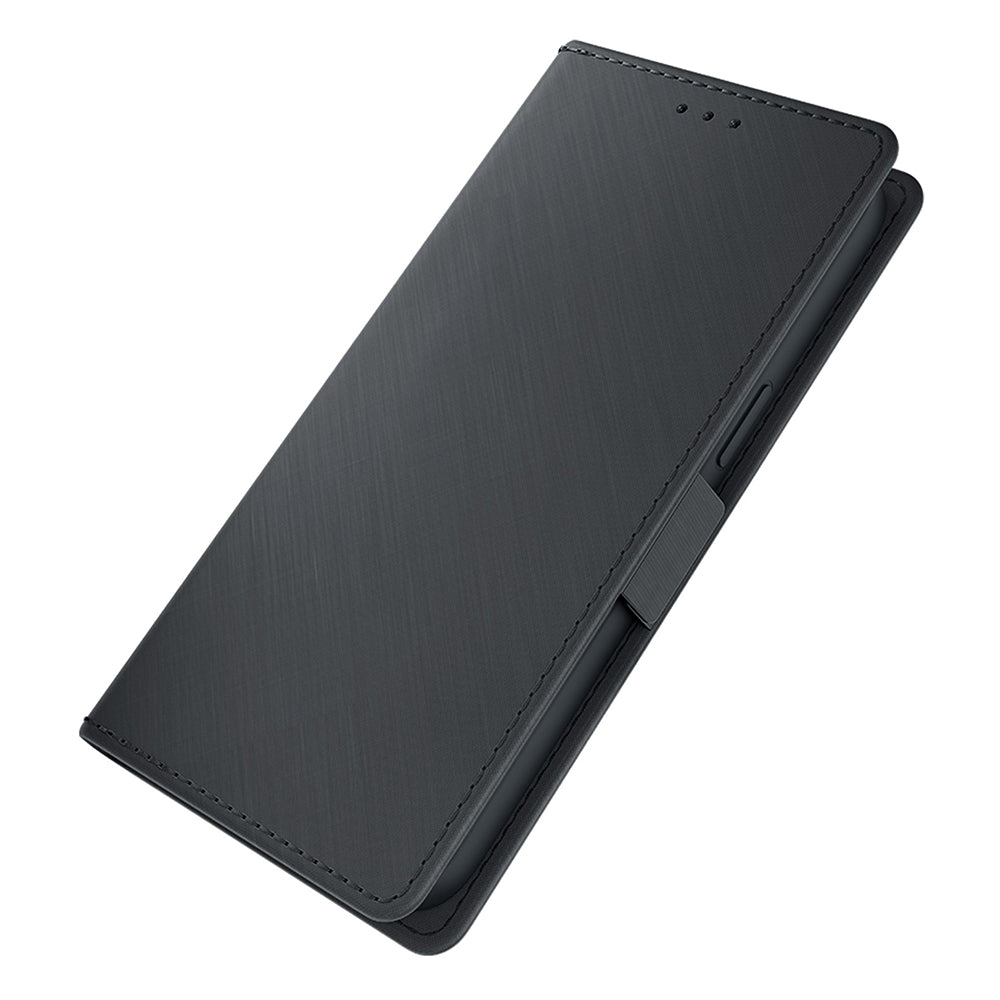 Coque pour Samsung Galaxy S25 S931, 3MK, Portefeuille, Noire