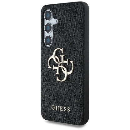 Custodia per Samsung Galaxy S25 S931, Guess, 4G Big Logo, Nera