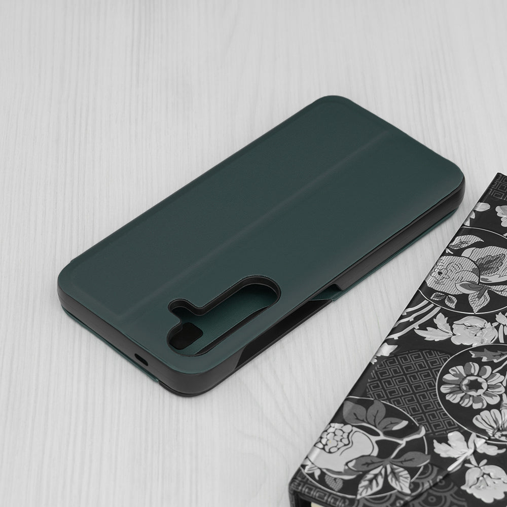 Custodia per Samsung Galaxy S25 S931, Techsuit, eFold, Verde