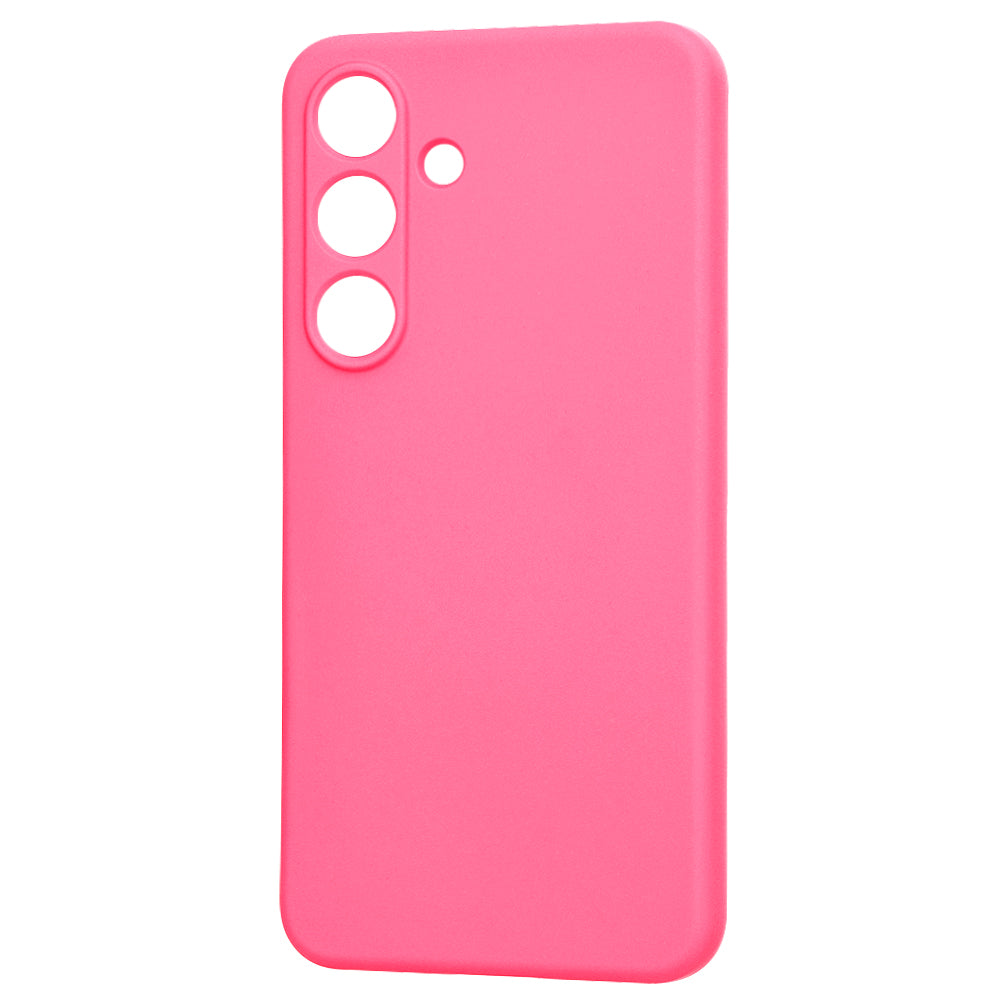 Custodia per Samsung Galaxy S25 S931, Techsuit, SoftFlex, Rosa Scuro