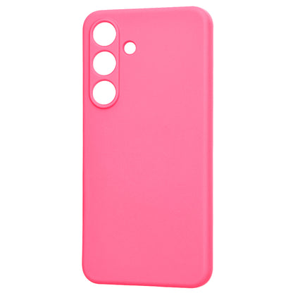 Custodia per Samsung Galaxy S25 S931, Techsuit, SoftFlex, Rosa Scuro