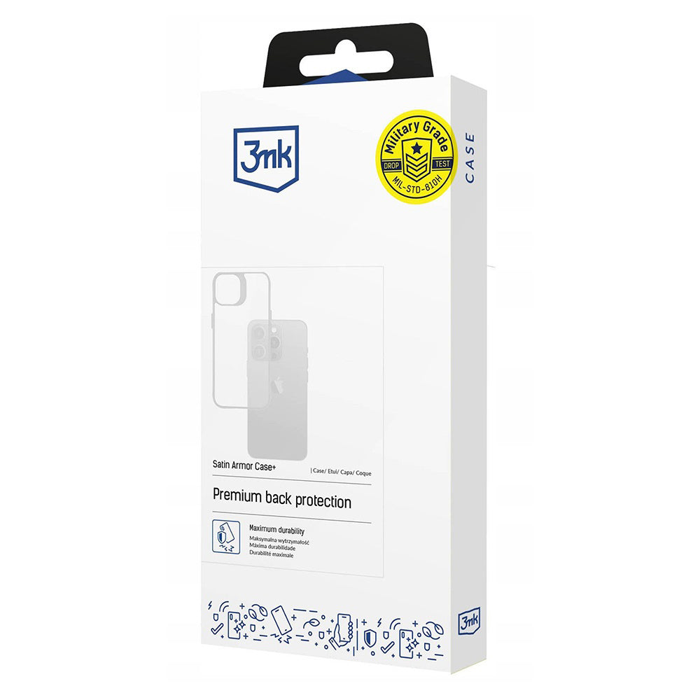 Coque pour Samsung Galaxy S25 Ultra S938, 3MK, Armor, Transparente