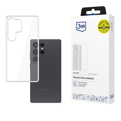Custodia per Samsung Galaxy S25 Ultra S938, 3MK, Clear, Trasparente