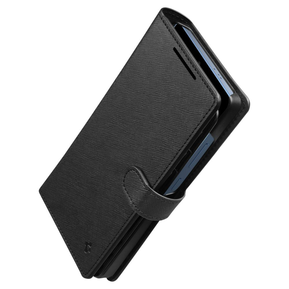 Hülle für Samsung Galaxy S25 Ultra S938, Spigen, Wallet S, Schwarz ACS09124