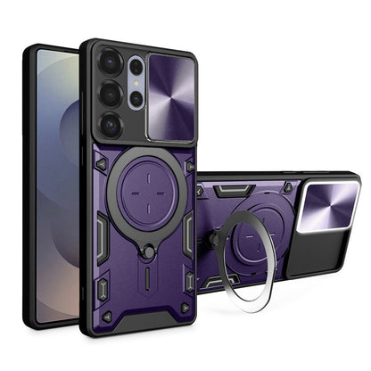 Coque pour Samsung Galaxy S25 Ultra S938, Techsuit, CamGuard Pro, Violet